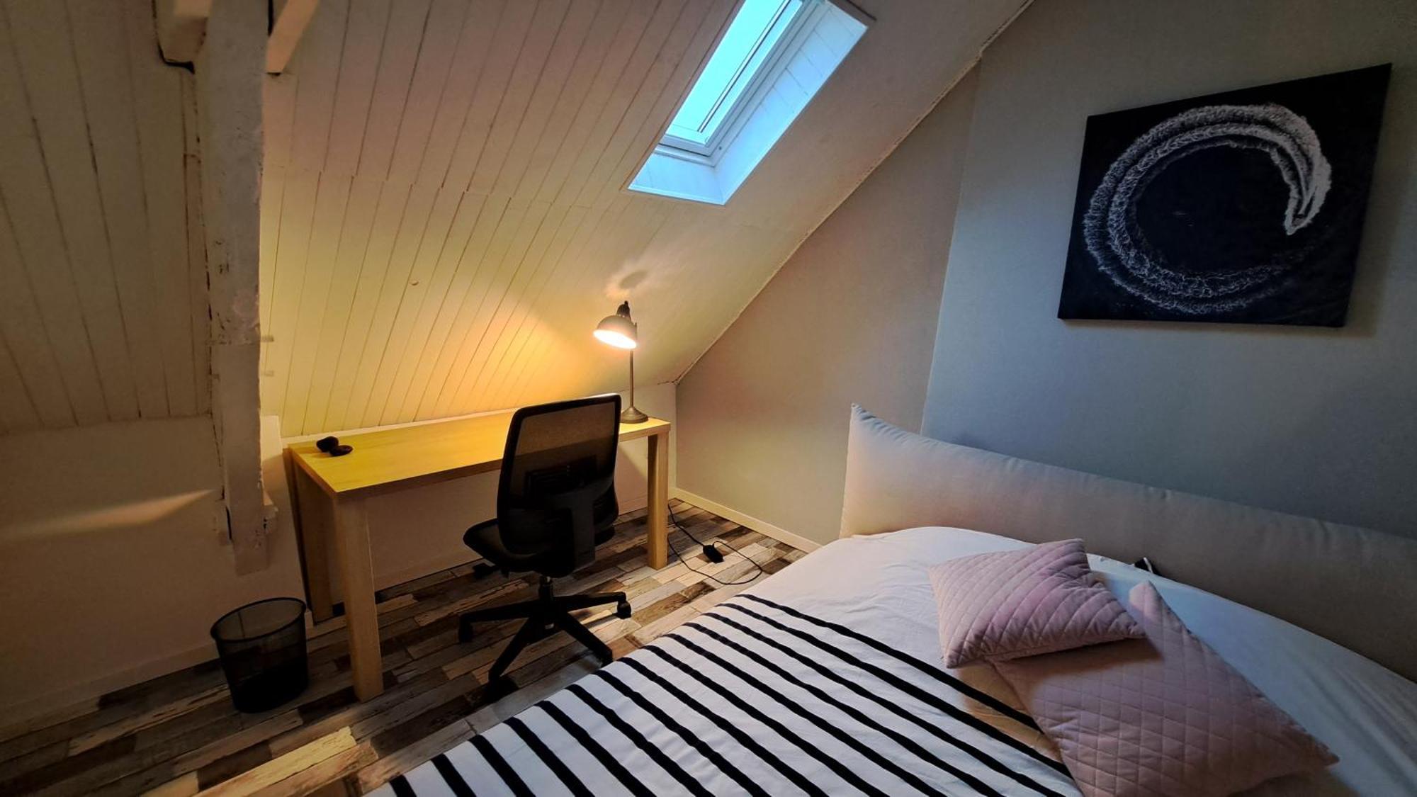 Un Petit Coin De Paradis Pres De Rennes Tresboeuf Chambre photo