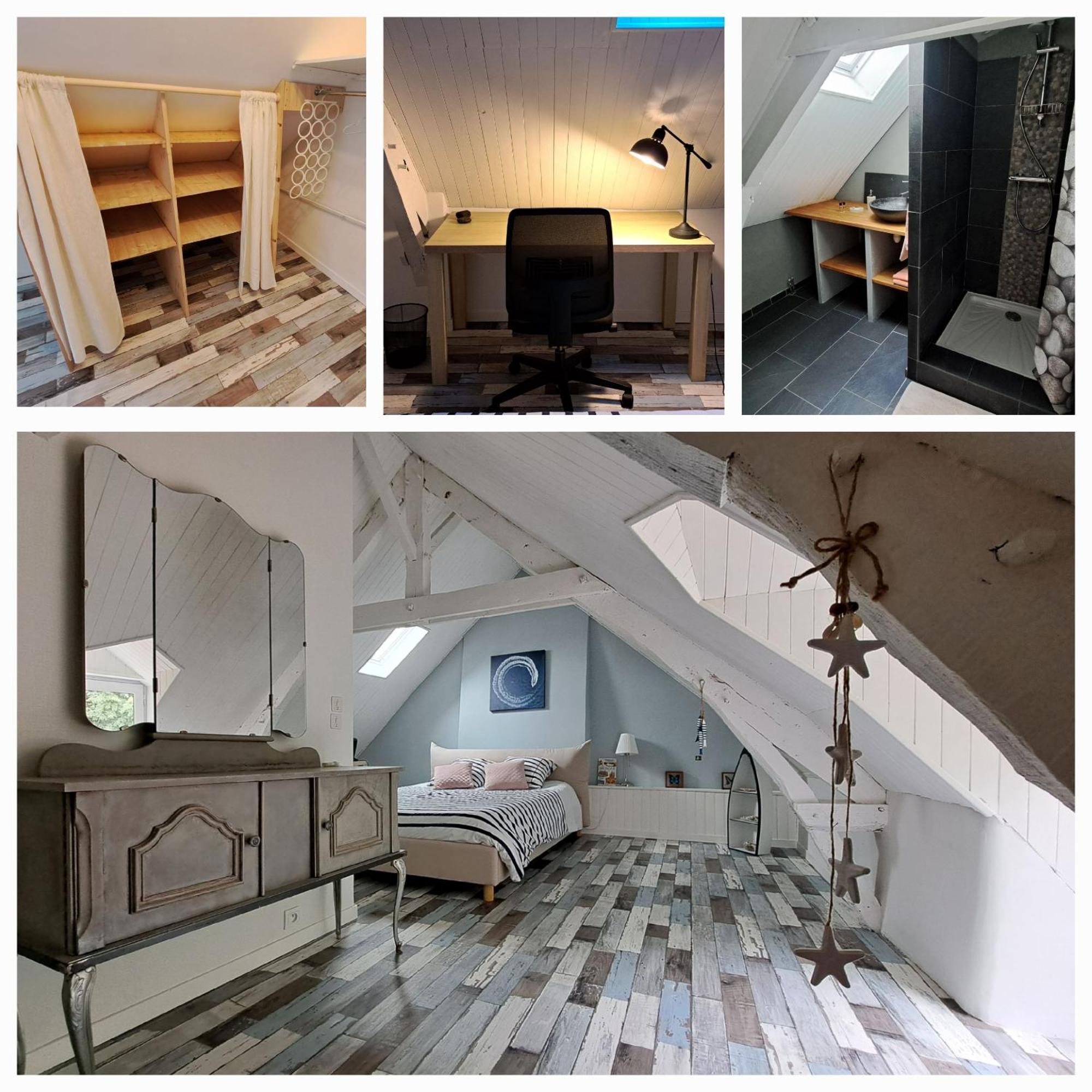 Un Petit Coin De Paradis Pres De Rennes Tresboeuf Chambre photo
